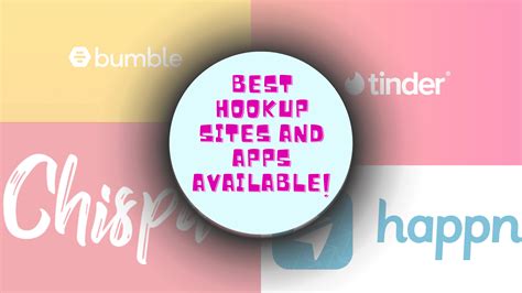 best places to hookup|The 18 Best Hookup Apps for Getting Straight to Business